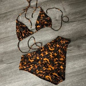 JMP the Label Tortuga print bikini set
